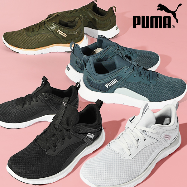 プーマ レディース スニーカー 履き心地抜群 ふわふわインソール PUMA 