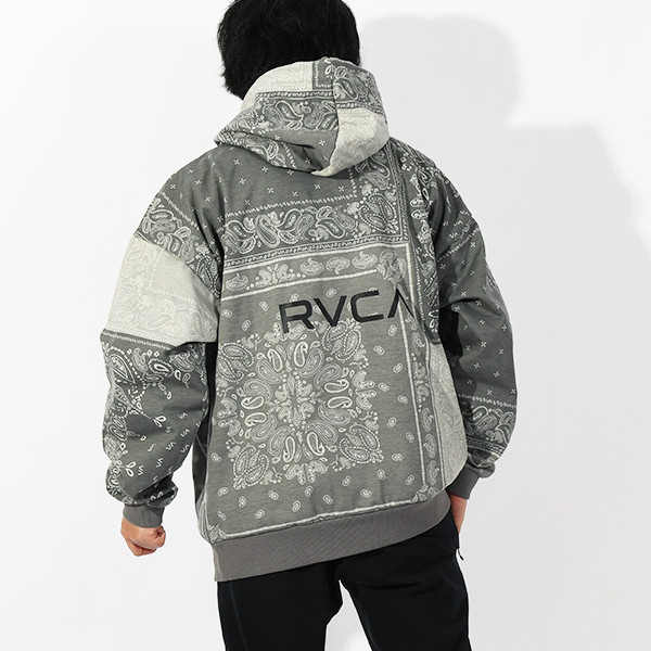 RVCA トレーナー スウェット RVCA/ルーカ バンダナ柄/トレーナー
