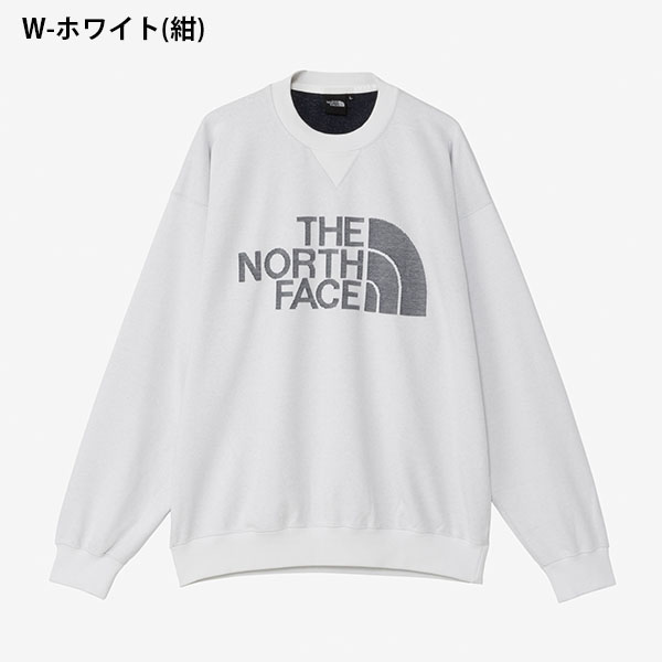 ノースフェイス 裏フリース スウェット トレーナー メンズ レディース THE NORTH FACE ジャガード ハーフドーム クルー  NT62438 ノースフェイス 裏フリース スウェット トレーナー メンズ