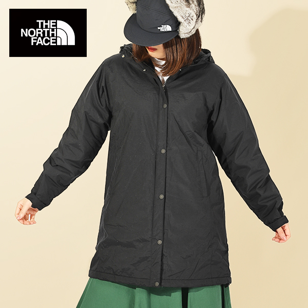 ノースフェイス 裏フリース コート レディース 撥水 THE NORTH FACE