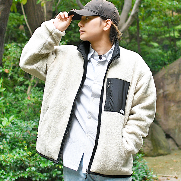 ノースフェイス　フリースリバーシブルジャケット　140　☆新品タグ付☆ THE NORTH FACE（ザ ノースフェイス） 2way ノースフェイス フリース
