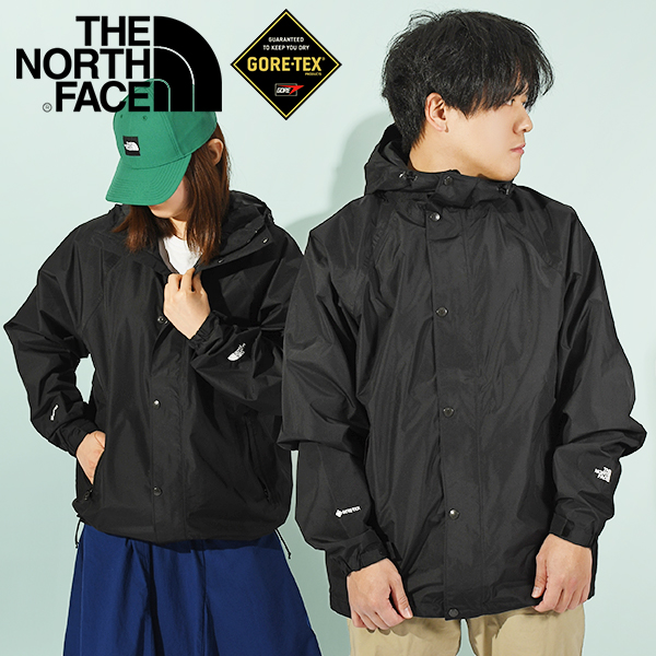 ノースフェイス 袖ロゴ ゴアテックス ジャケット メンズ レディース 防水透湿 THE NORTH FACE ストー アウェイ ジャケット ブラック  NP12435 2024春新作