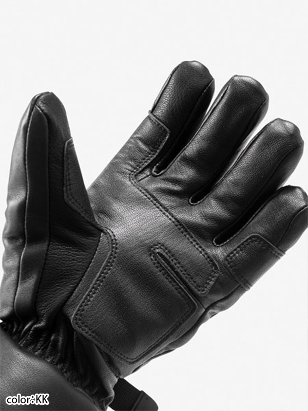 現品限り ノースフェイス メンズ 高品質 レザー スノー グローブ 3本指 手袋 羊 ヤギ 天然皮革 THE NORTH FACE 中綿 イエロー  NN62329