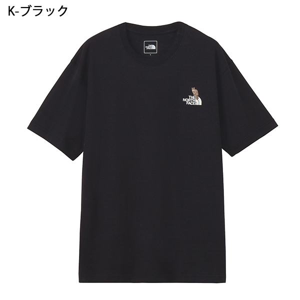 ザノースフェイス　ヤマネコ刺繍スエット　ブラック　レディース THE NORTH FACE ヤマネコ刺繍 ノースフェイス 裏毛 スウェット