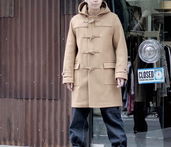 値下げ！オーラリー AURALEE ハードメルトン ダッフルコート 2018AW