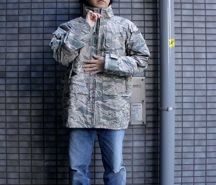 【GINGER掲載商品】 ABUゴアテックス USAF APEC SHORT パーカーX-SMALL ミリタリージャケット