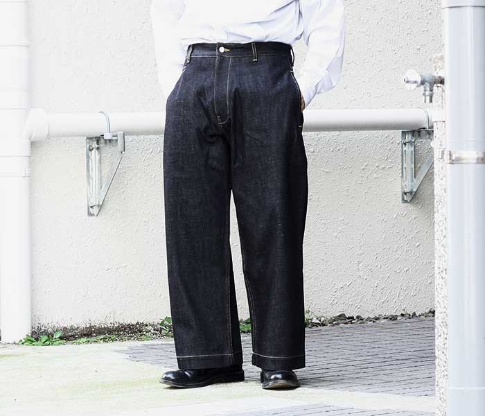 限定1点のみ‼️】PYAD DENIM PANT IN INDIGO | www.jarussi.com.br