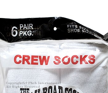 レイルロードソック/RAILROAD SOCK アメリカ製 ''6P CREW HEEL&TOE GRY''クルーソックス/靴下(MEN'S 6 PAIR CREW-GREY HEEL&TOE(6090))