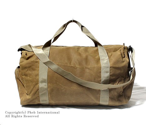 フィルソン/FILSON アメリカ製 ''TIN CLOTH''オイルドコットンキャンバスミディアムダッフルバッグ・ポストンバッグ(TIN CLOTH MEDIUM DUFFLE BAG)