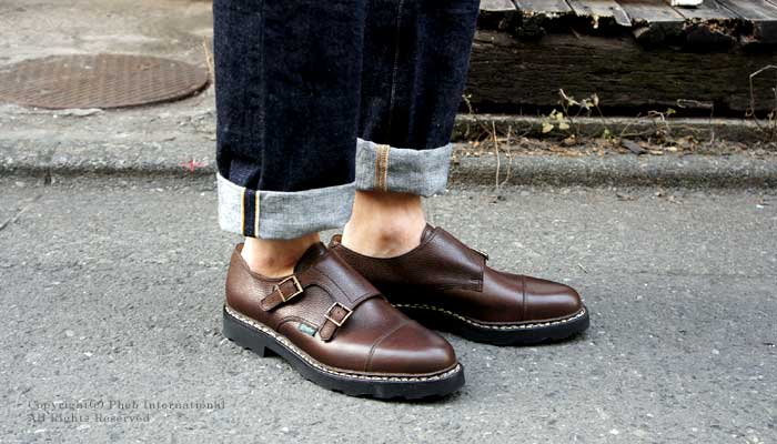 Paraboot パラブーツ ダブルモンクストラップ WILLIAM ウィリアム-