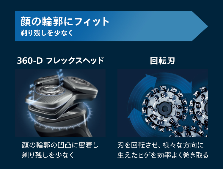 Philips フィリップス S9000シリーズ ブラック S9986/30 メンズ