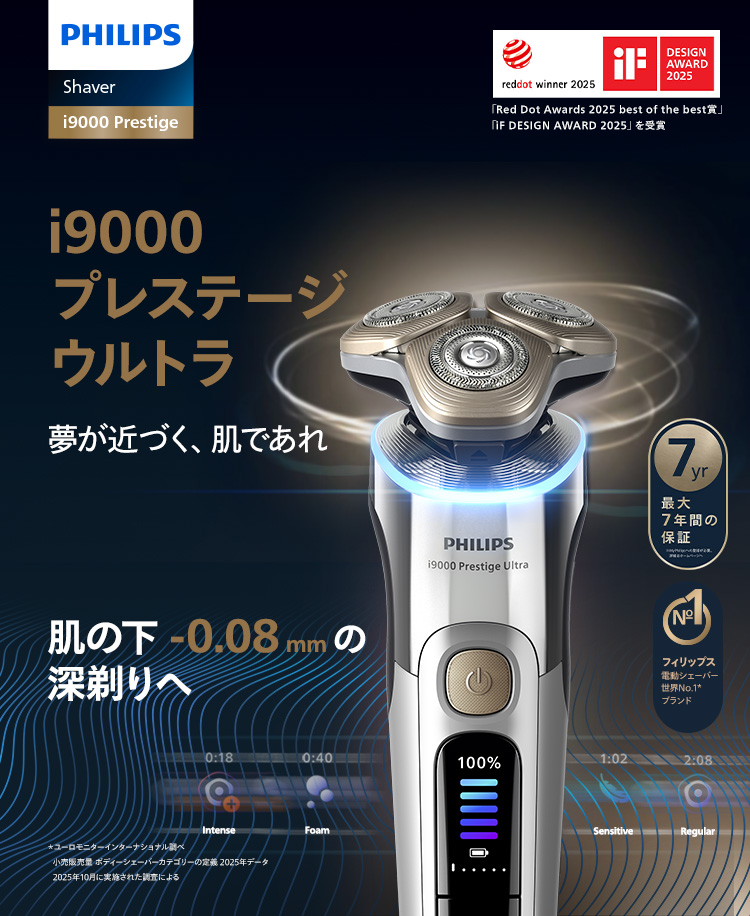 Philips（フィリップス） 髭剃り 電動シェーバー メンズ i9000