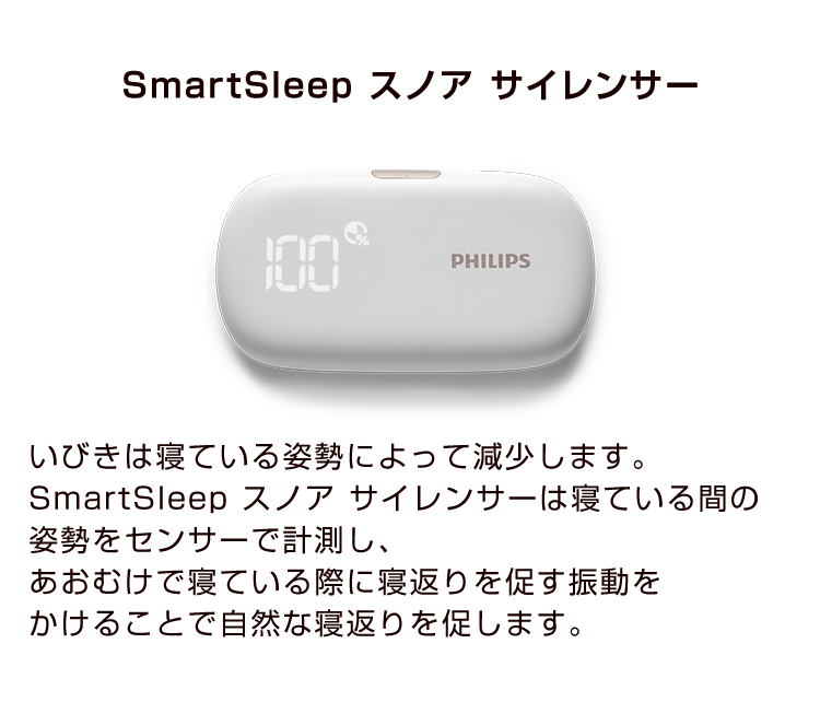 オープニング大放出セール 新商品 フィリップス Smartsleep スノア サイレンサー いびきグッズ Sn3710 15 ホワイト 人気満点 Www Thedailyspud Com