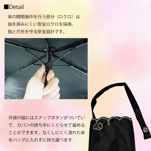 犬の頭の持ち手 折りたたみ傘 高級傘店購入　新品未使用 ty202.jpg
