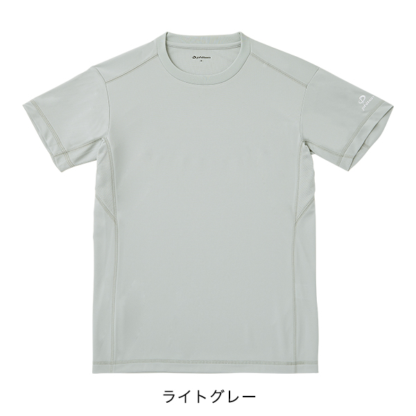 ファイテン RAKUシャツ 半袖(無地) スポーツtシャツ カラーtシャツ
