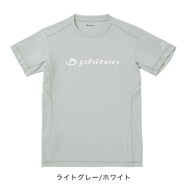 ファイテン RAKUシャツ 半袖(ロゴ入り)｜phiten｜06