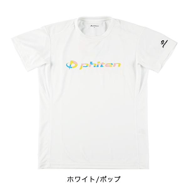 RAKUシャツ 半袖(グランジ、ポップ、グラデーション)｜phiten｜04