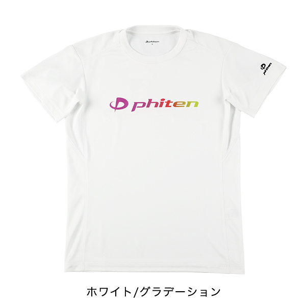 RAKUシャツ 半袖(グランジ、ポップ、グラデーション) 直営店限定ｔシャツ スポーツ tシャツ ファイテンｔシャツ 部活動 速乾 半袖 ロゴｔ｜phiten｜06