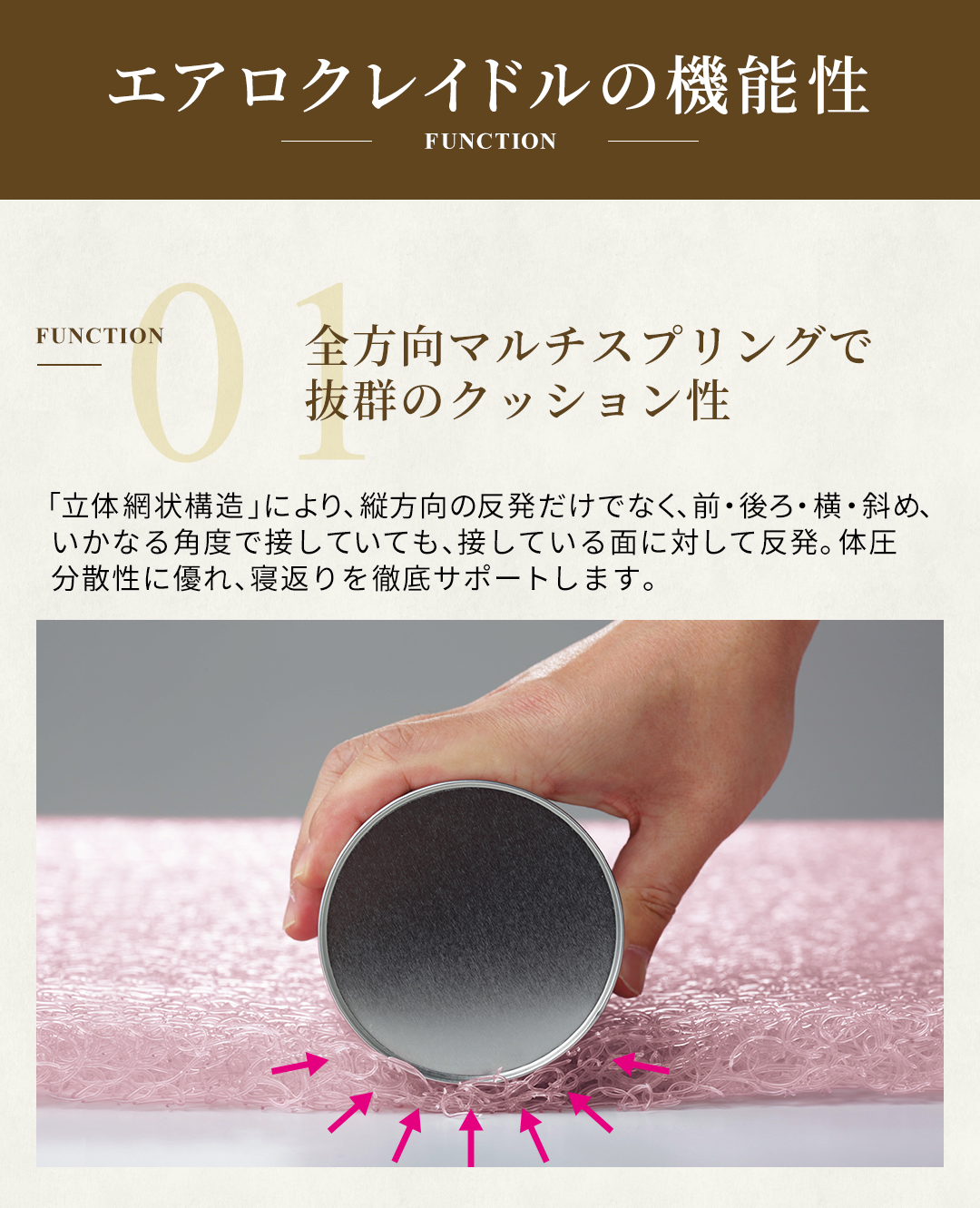 Phiten ファイテン 星のやすらぎ エアロクレイドル (シングル
