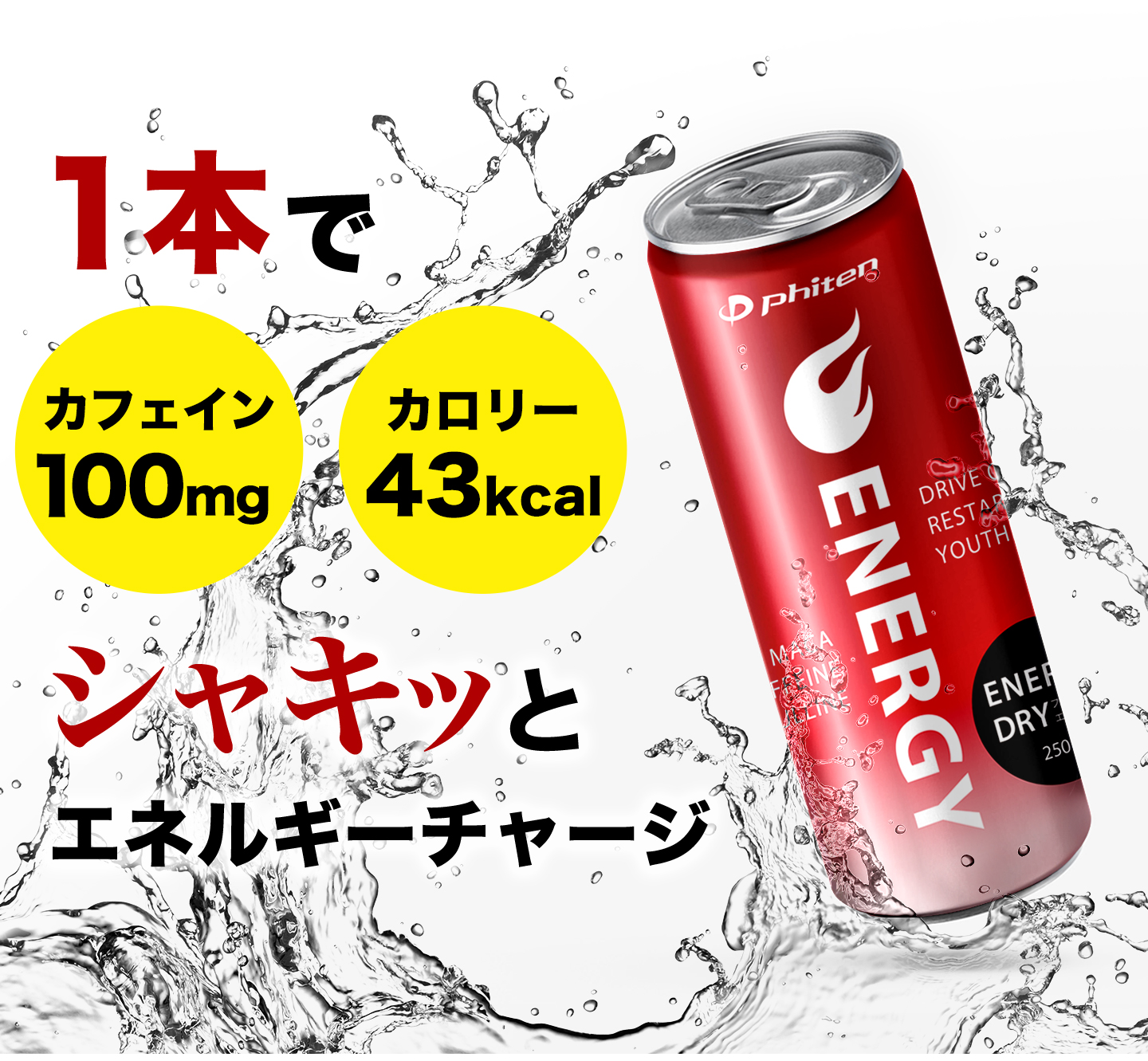 Phiten（ファイテン） エナジードライ 1ケース(30本入)【公式