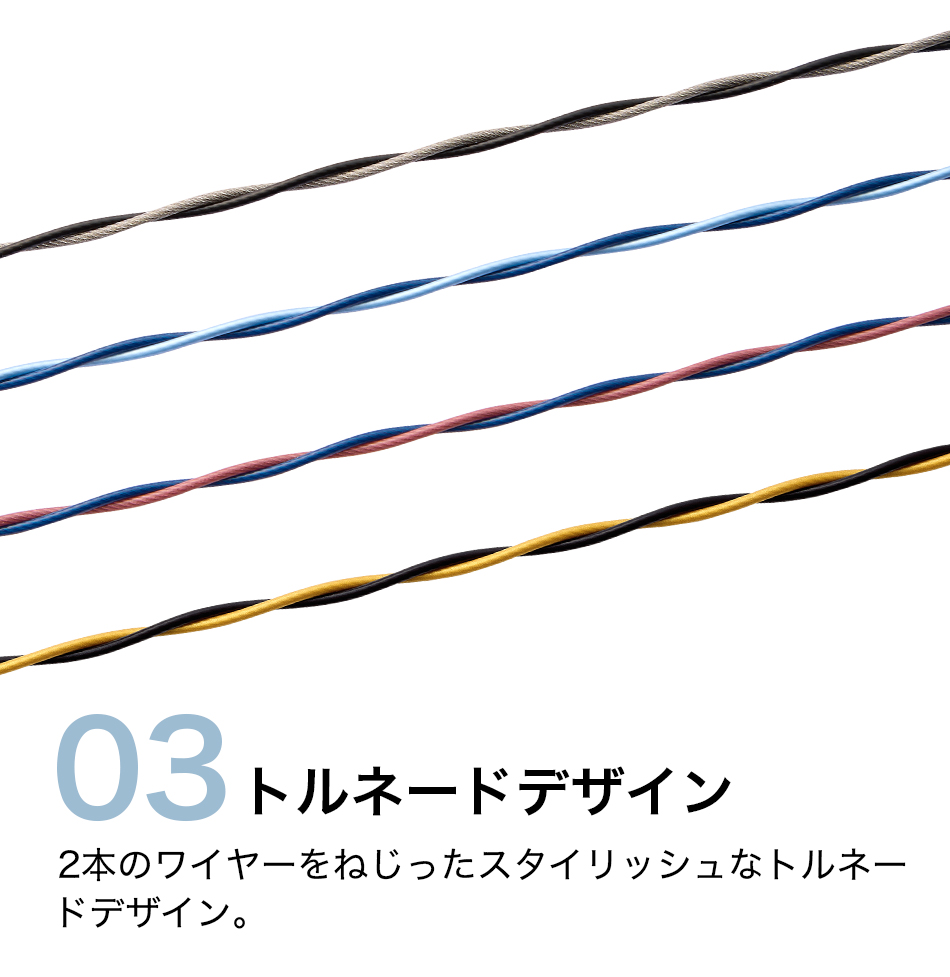 Phiten（ファイテン） RAKUWAネックレス EXTREME ワイヤートルネード