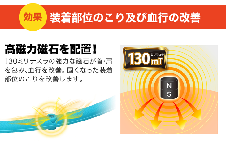  磁気ネックレス 健康 ネックレス 肩こり かたこり チタンネックレス 首コリ 首こり 磁器ネックレス