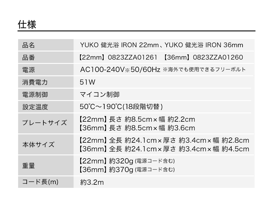 ファイテン　YUKO IRON long(phiten)