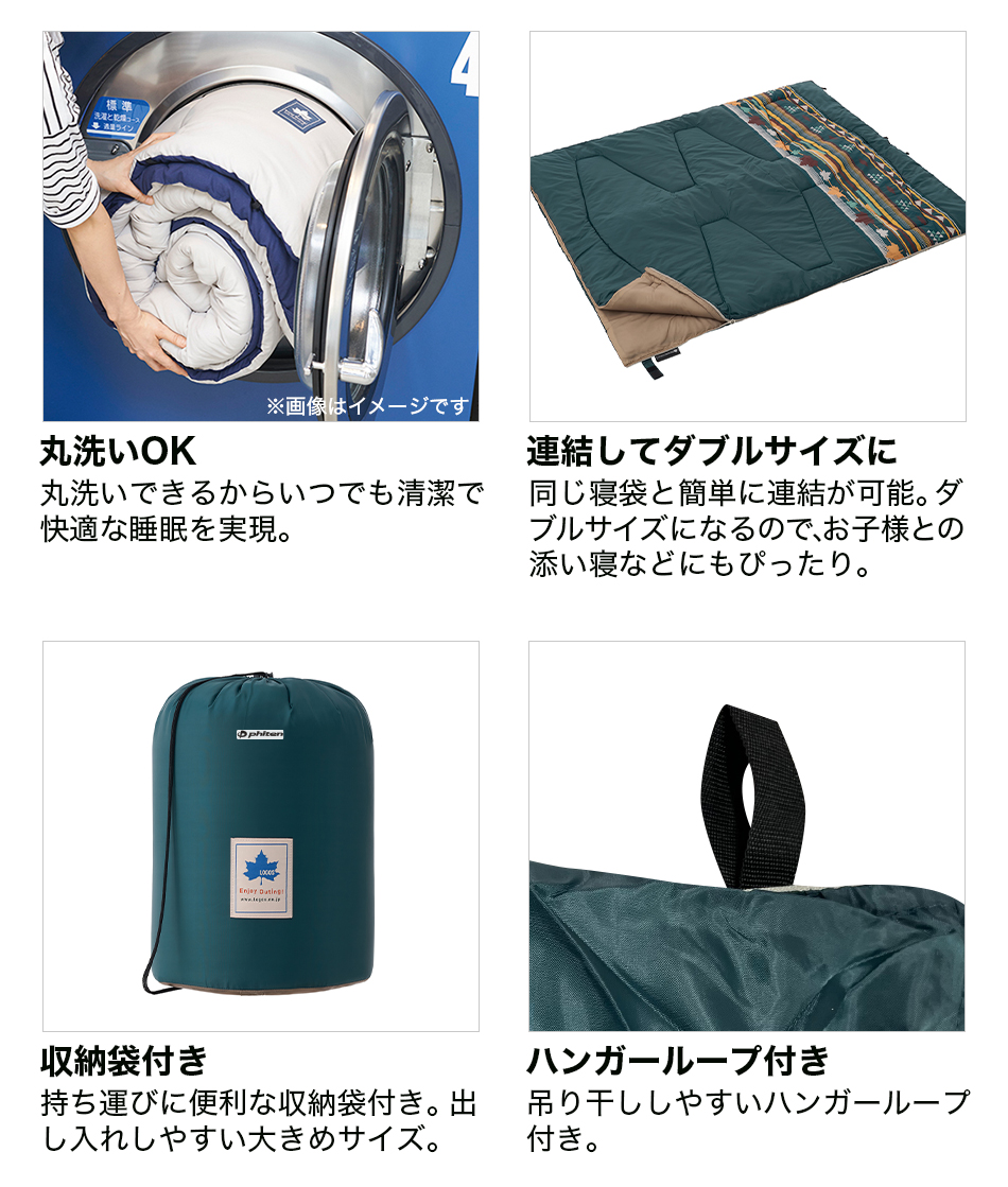 LOGOS ファイテン セルフインフレートざぶとん