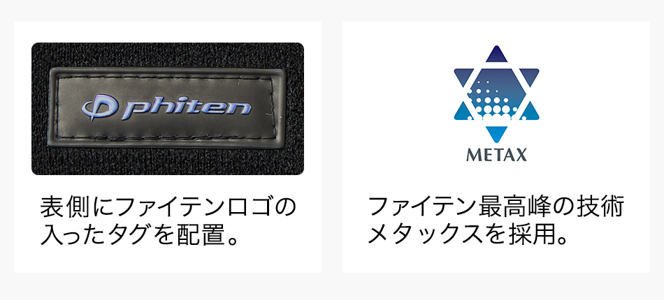 Phiten ファイテン RAKUWAバンド(2枚入) phiten メタックス
