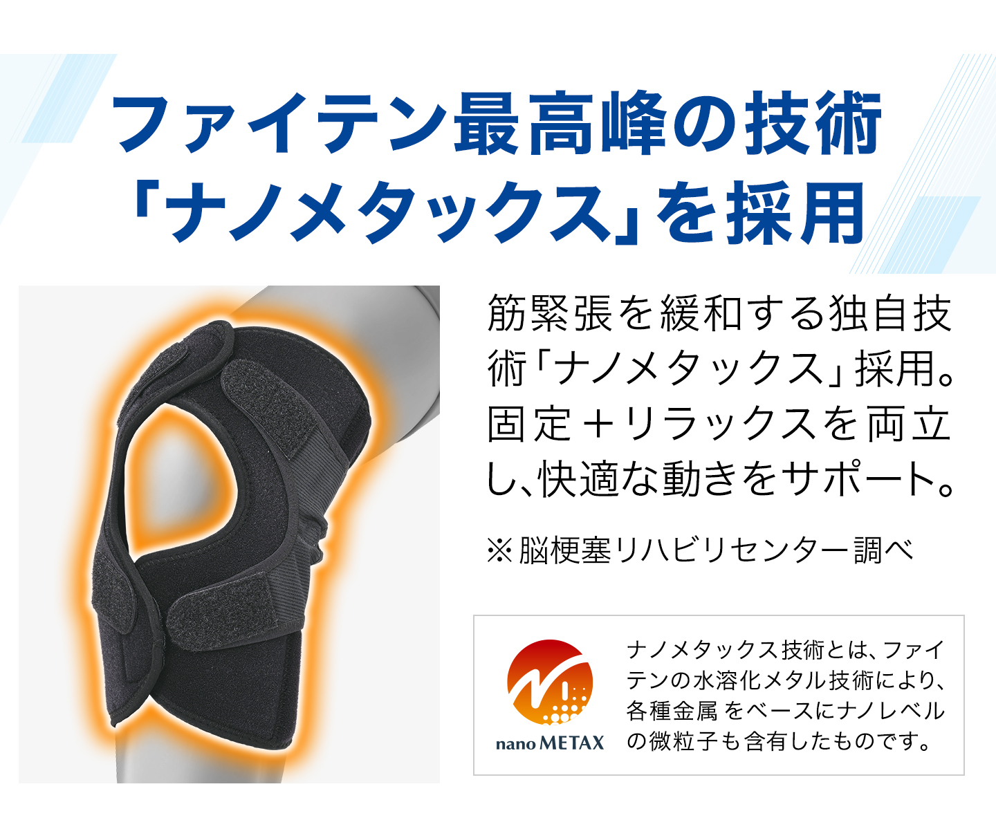 Phiten（ファイテン） ファイテンサポーター ナノメタックス フィット