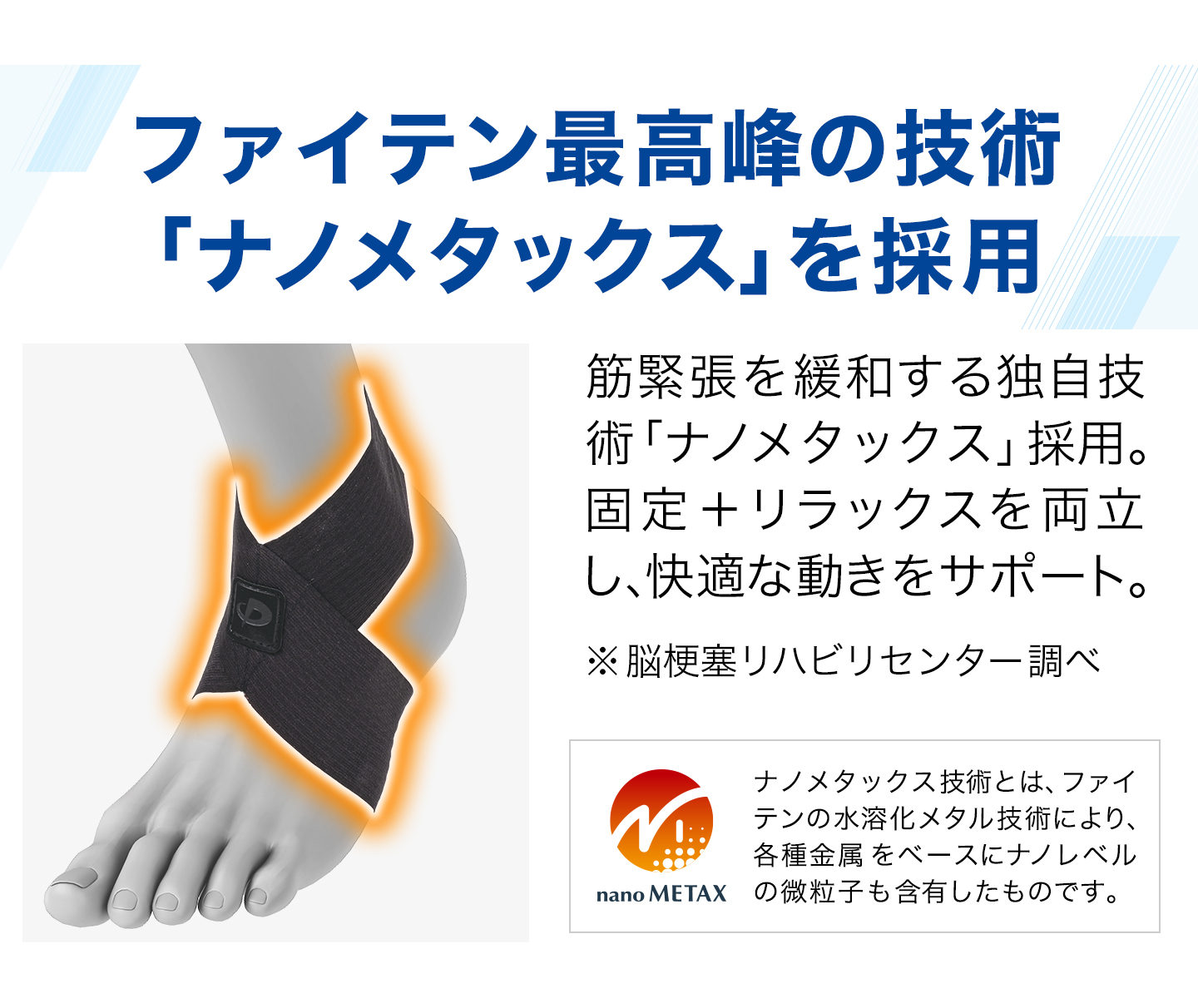 Phiten（ファイテン） ファイテンサポーター ナノメタックス ソフト