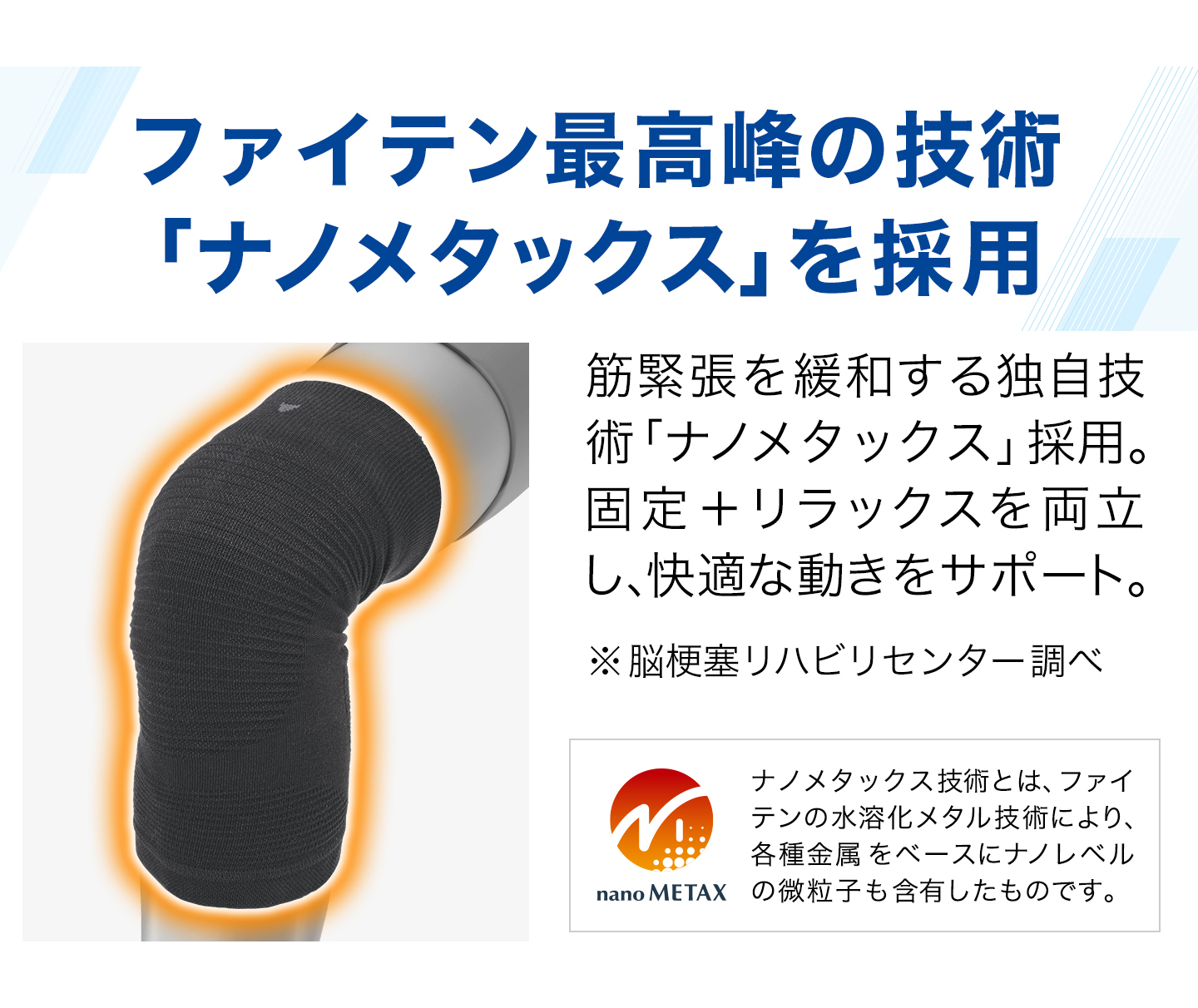 Phiten（ファイテン） ファイテンサポーター ナノメタックス ソフト