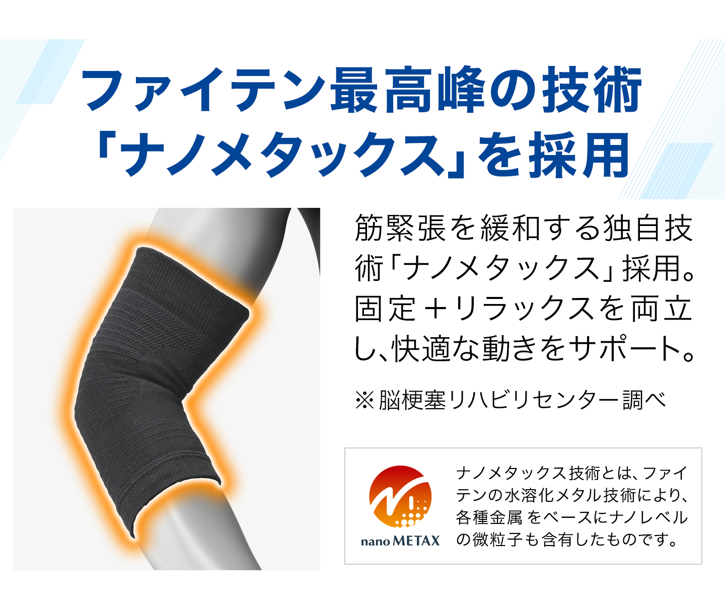 Phiten（ファイテン） ファイテンサポーター ナノメタックス ソフト