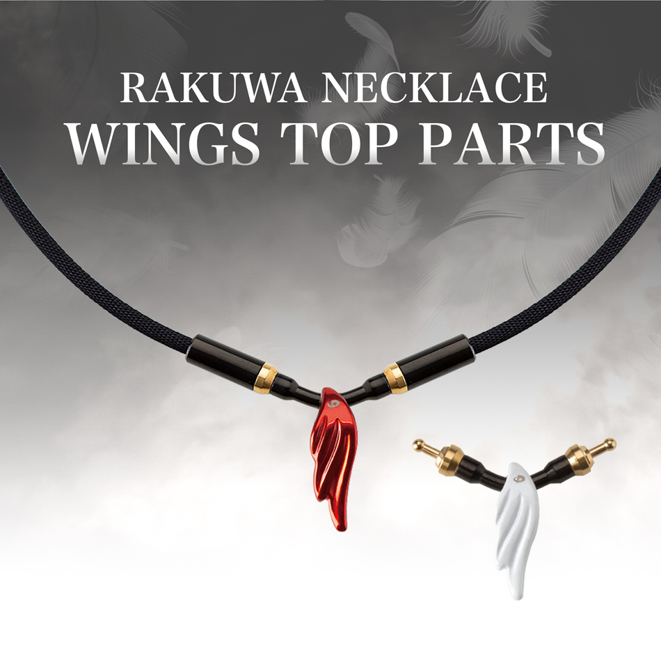 Phiten ファイテン RAKUWAネックレス ウイングス トップパーツ