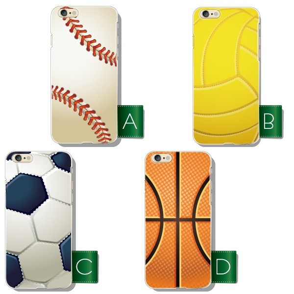 iPhone15 iPhone14 iPhone13 iPhone12 iPhone11 ケース カバー スマホケース メール便送料無料 スポーツボール柄 サッカー 野球 バスケ｜phoca｜04