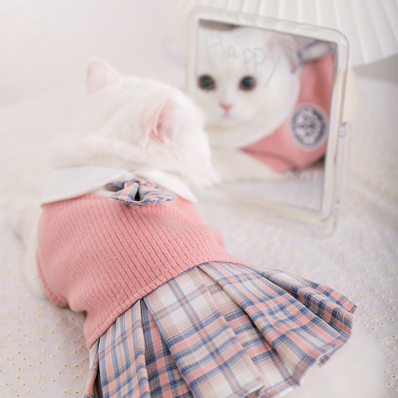 犬服 猫 犬 服 ワンピース フリフリ ハロウィン 冬用 秋冬 冬 おしゃれ