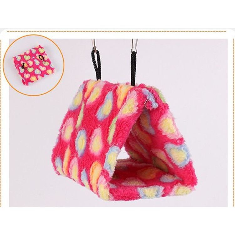 三角コーナーハンモック（小花柄・ピンク）春・秋仕様 ポーチ 【公式通販】