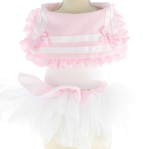 犬 猫 服 春 夏 おしゃれ かわいい パステルカラー コスプレ コスチューム  お散歩グッズ/ペット パステルセーラー服 |  | 02