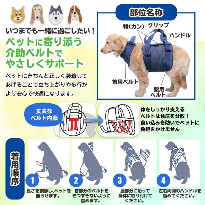 保護犬活動の為断捨離中 新品未使用 Hバックル用 ベルト おまけ付き basic-01-03fw.jpg