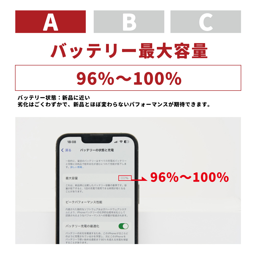 Docomo iPhone 13 Pro 512GB 純正バッテリー交換済 iPhone13Pro(アイフォン13Pro) バッテリー交換を承りました