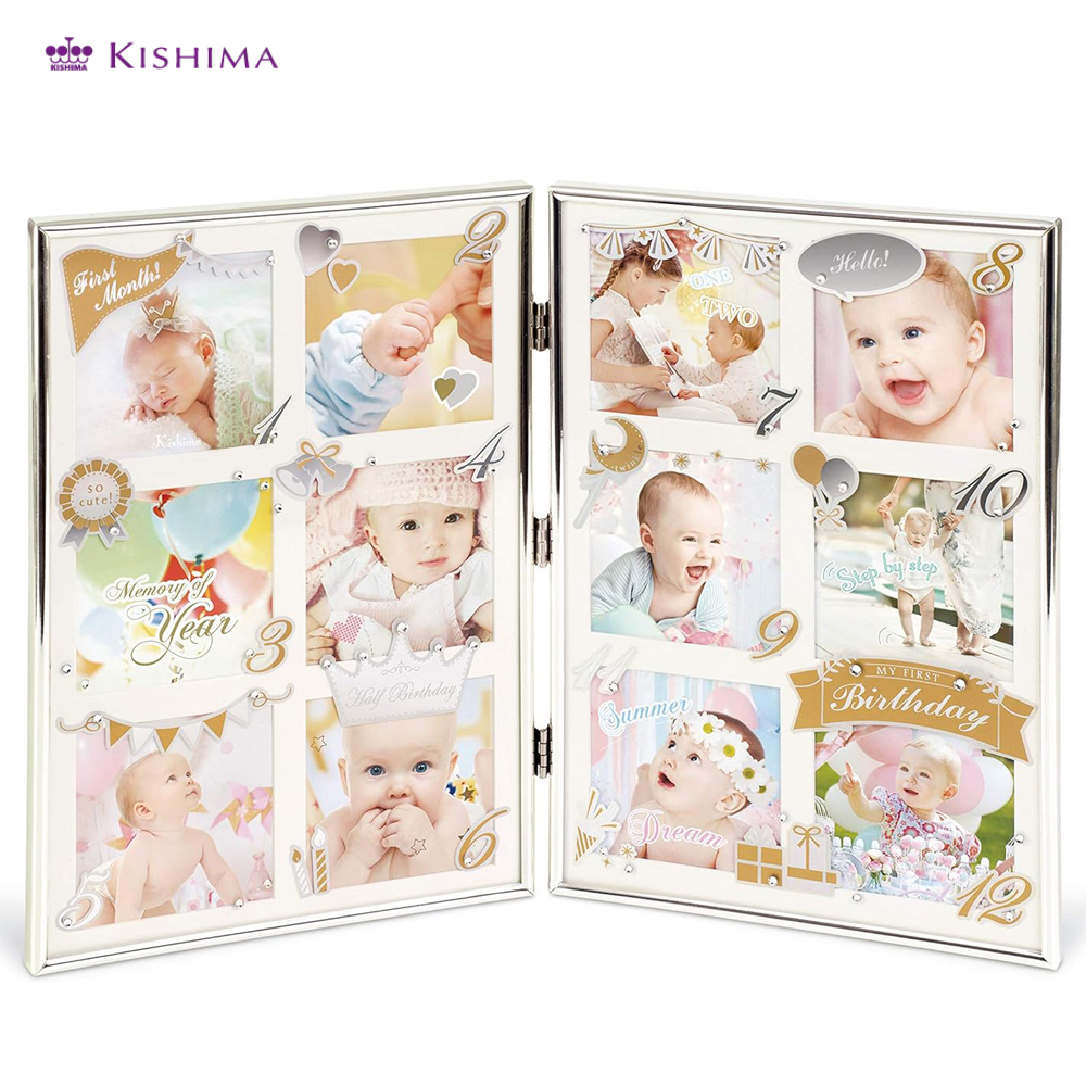 キシマ（KISHIMA） ベビーフレーム 12ヶ月 スクエアサイズ フォト