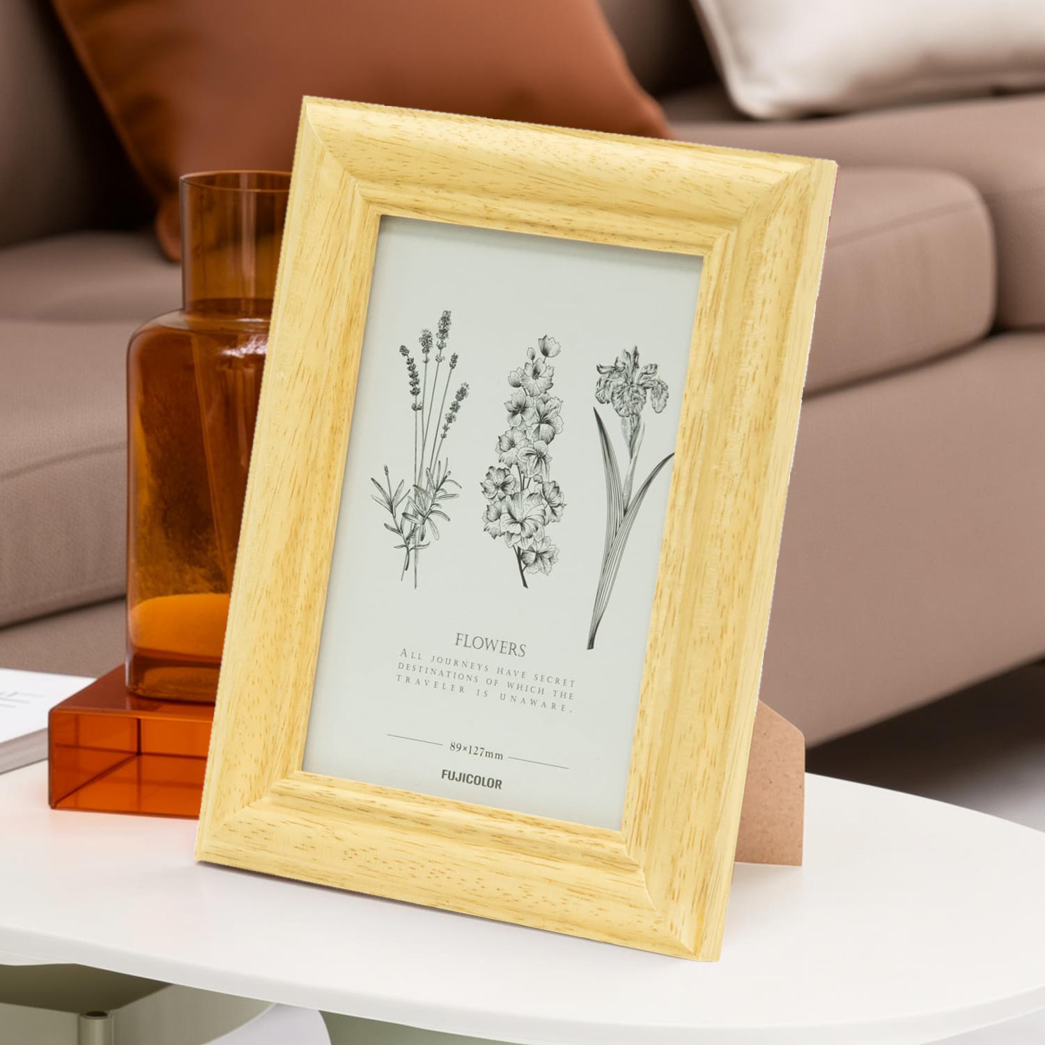 FUJIFILM（フジフイルム） フォトフレーム 木 L判 写真立て フレーム L