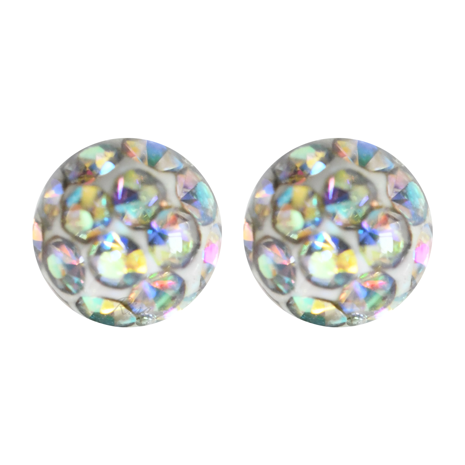 Risa（リサ） パヴェボールピアス ボディピアス 軟骨 両耳 16G