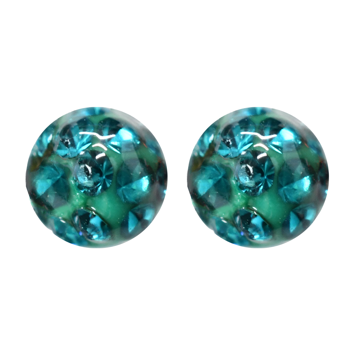 Risa（リサ） パヴェボールピアス ボディピアス 軟骨 両耳 16G 