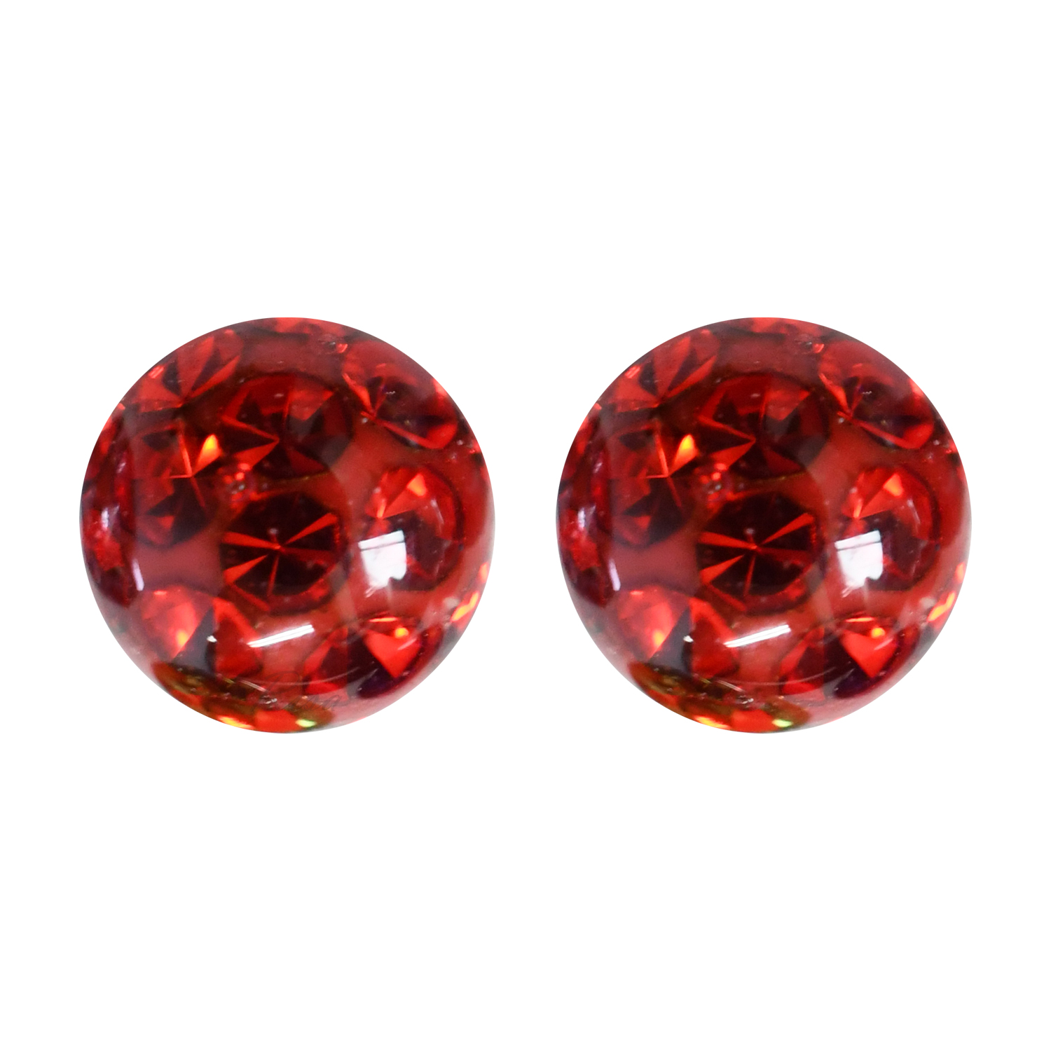 Risa（リサ） パヴェボールピアス ボディピアス 軟骨 両耳 16G