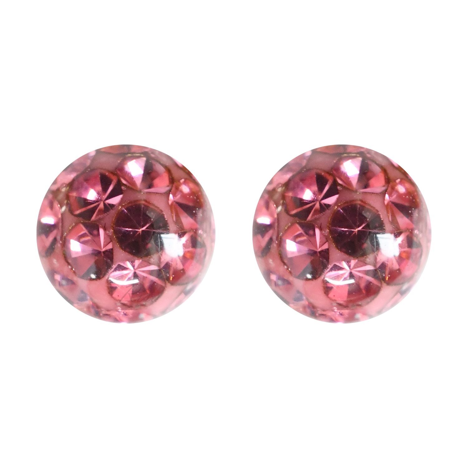 Risa（リサ） パヴェボールピアス ボディピアス 両耳 20G ストレート