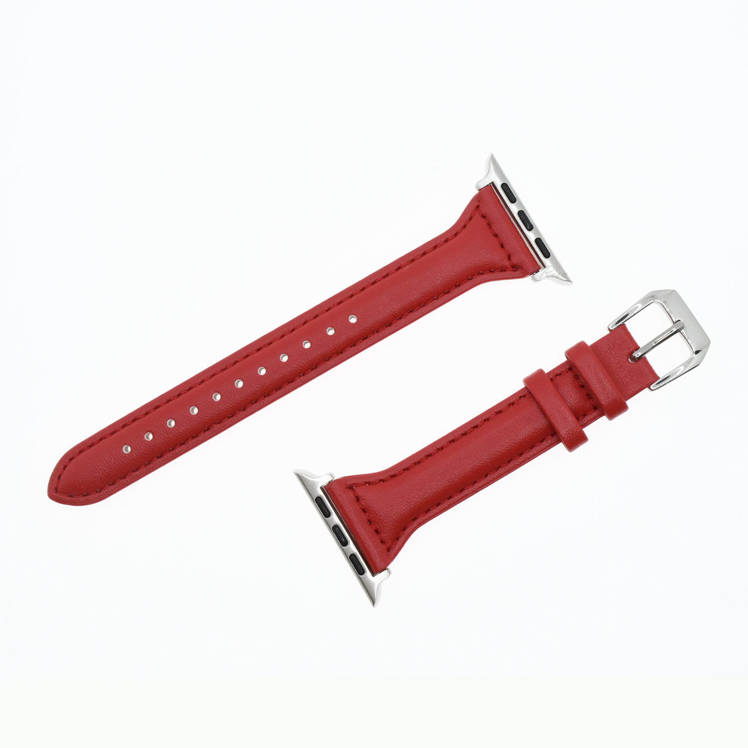 Risa（リサ） アップルウォッチ バンド スリム レザー調 替え