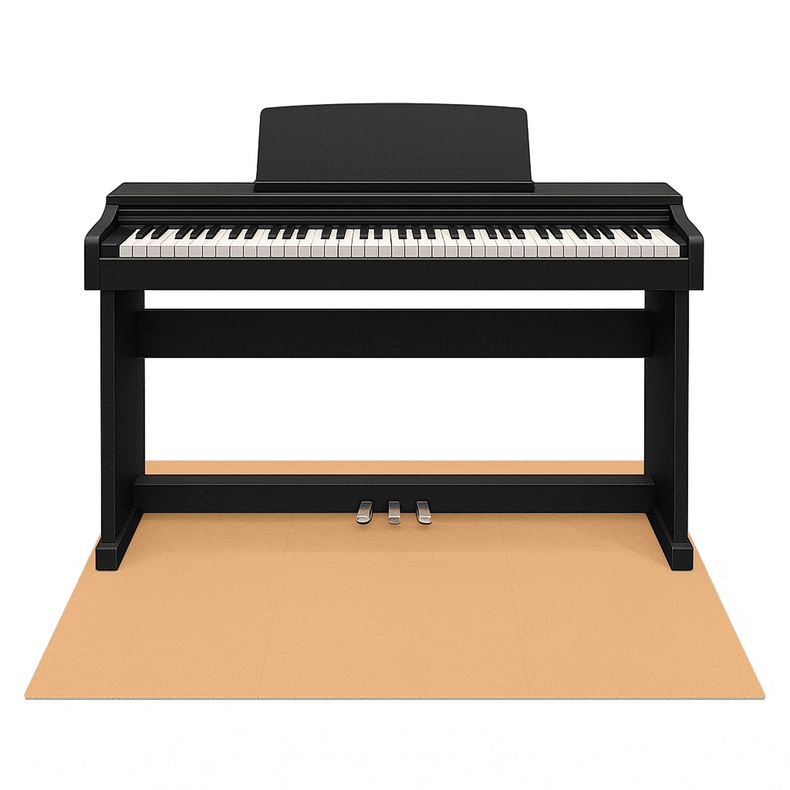 防音専門ピアリビング 防音マット 電子ピアノ 用 床のかんたん防音