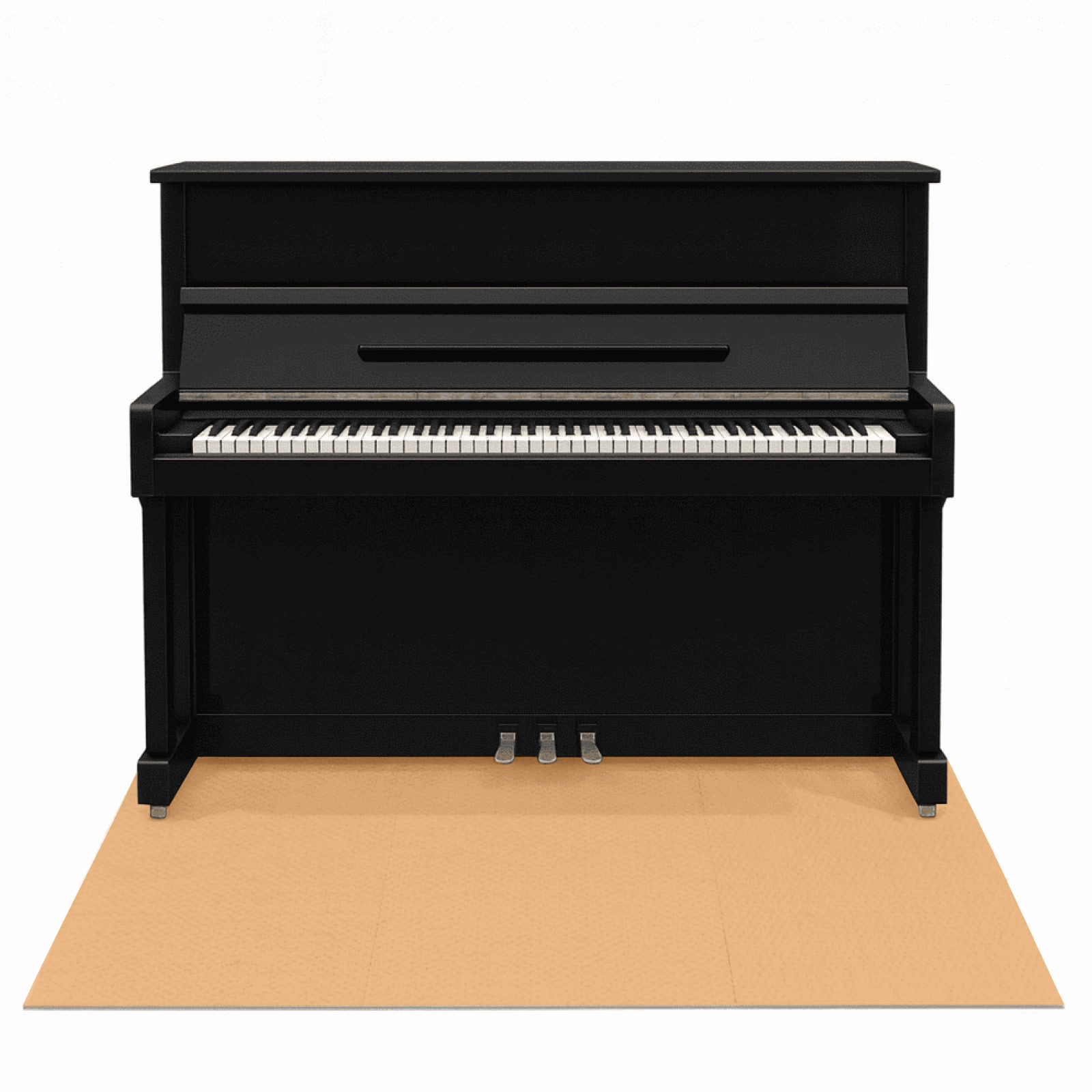 防音マット アップライトピアノ 用 床のかんたん防音セット 防音 ピアノ マット 防振 楽器 吸音 振動 打鍵音_5
