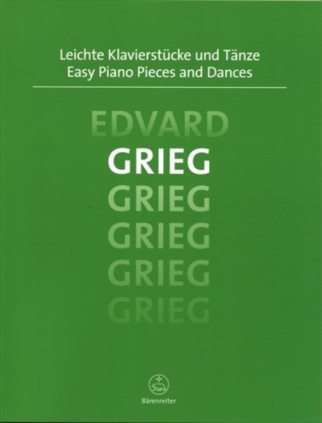 ピアノ 楽譜 GRIEG, Edward | やさしいピアノ小品と舞曲集 | Easy Piano Pieces and Dances